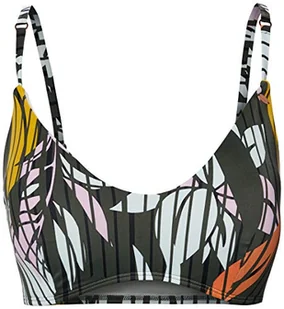 O'Neill Damska koszulka bikini Pw Caipi zielony Green Aop W/Pink Or Purple 40 - Koszulki i topy damskie - miniaturka - grafika 1