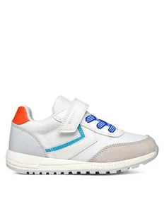 Geox Sneakersy J Alben J559EA 0FU54 C0293 M Biały - Buty dla dziewczynek - miniaturka - grafika 1