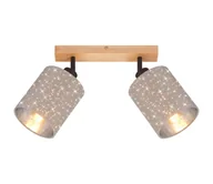 Lampy sufitowe - Briloner 2078-021 - Oświetlenie punktowe SPOTLIGHT 2xE27/25W/230V beżowe - miniaturka - grafika 1