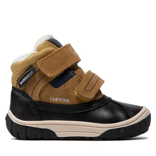 Śniegowce Geox B Omar B.Wpf B B162DB 022FU C0296 M Brązowy - Buty dla chłopców - miniaturka - grafika 1