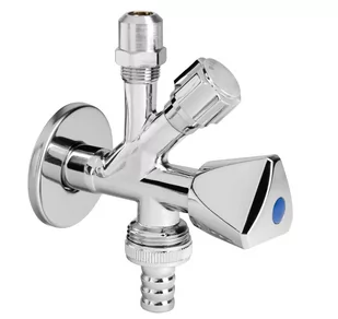 Zawór zaporowy kątowy grzybkowy kombi 1/2x3/4 do pralki zmywarki DIAMOND - Akcesoria hydrauliczne - miniaturka - grafika 3