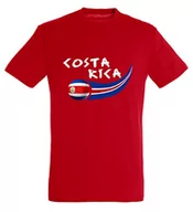 Koszulki męskie - Supportershop Supportershop koszulka męska Costa RICA czerwony czerwony XX-L 5060542522649 - miniaturka - grafika 1