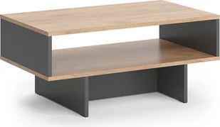 Vicco Stolik kawowy Josef, 80 x 35.4 cm z 1 półką, Antracyt/Złoty dąb energetyczny - Ławy i stoliki kawowe - miniaturka - grafika 1