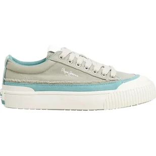 Pepe Jeans Damskie trampki BEN FRESH W, zielone (jasnozielone), 40 EU, Zielony jasnozielony, 42 EU - Trampki damskie - miniaturka - grafika 1