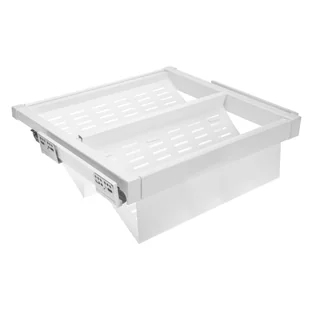 Szuflada na obuwie metalowa do korpusu 60 cm biała Elite GTV - Meble modułowe i akcesoria - miniaturka - grafika 1