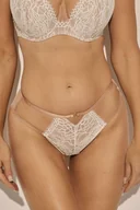 Majtki damskie - Figi Pełne Z Podwójnym Tiulem Coco - miniaturka - grafika 1