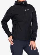 Kurtki damskie - Kurtka rowerowa damska POC Motion Rain Jacket - black - miniaturka - grafika 1
