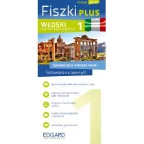 Edgard Włoski Fiszki PLUS dla początkujących 1 - Edgard - Książki do nauki języka włoskiego - miniaturka - grafika 1