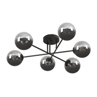 Lampy sufitowe - Emibig BRENDI 6B BL GRAFIT 832/6B lampa sufitowa 6x40W/E14 IP20 832/6B - miniaturka - grafika 1