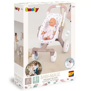 SMOBY Baby Nurse Mój Pierwszy Wózek - Wózki dla lalek - miniaturka - grafika 10