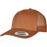 Czapki damskie - Flexfit Uniseks Retro Trucker Czapka z Daszkiem, Pomarańczowy - miniaturka - grafika 1