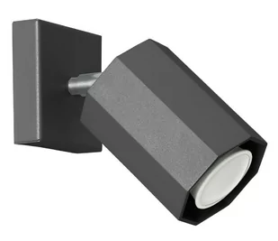 Lampex Kinkiet Hex, czarny, 40 W - Lampy ścienne - miniaturka - grafika 1