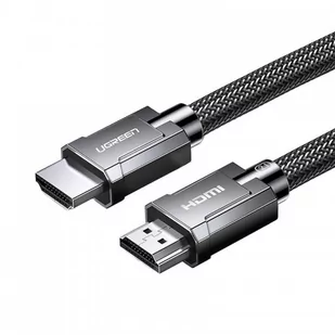 UGREEN kabel przewód HDMI 2.1 8K 60 Hz / 4K 120 Hz 3D 48 Gbps HDR VRR QMS ALLM eARC QFT 5 m szary (HD135 50562) HD135 50562 - Kable - miniaturka - grafika 1