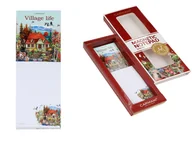 Notesy i bloczki - Notes magnetyczny - Village Life (CARMANI) - miniaturka - grafika 1