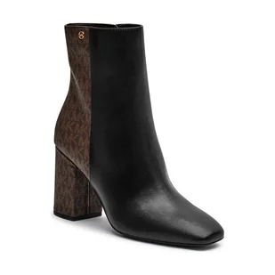 Michael Kors Botki HAZEL z dodatkiem skóry - Botki damskie - miniaturka - grafika 1