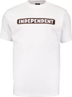 Koszulki męskie - t-shirt męski INDEPENDENT BAR LOGO TEE White - grafika 1