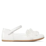 Buty dla dziewczynek - Baleriny Mayoral 45617 Biały - miniaturka - grafika 1