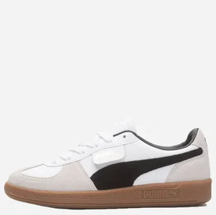 Tenisówki męskie do kostki Puma Palermo Leather 39646401 42 Szare (4099685703272) - Trampki męskie - miniaturka - grafika 1
