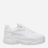 Bluzy sportowe damskie - Sneakersy damskie na platformie do kostki Puma BLSTR Dresscode puma39609401 40 Białe (4099686315382) - miniaturka - grafika 1