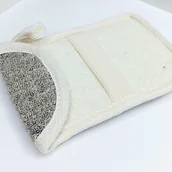 Mydła - Woreczek na mydło z bawełny bambusowej zamykany Yeye - miniaturka - grafika 1