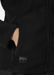 Women's sweater HELLY HANSEN Manchester 2.0 Fleece JKT, black L - Bluzy damskie - miniaturka - grafika 1