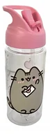 Bidony dla dzieci - Pusheen Bidon tritan 500ml różowy smile every day - miniaturka - grafika 1