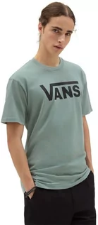 Koszulki męskie - t-shirt męski VANS CLASSIC TEE Chinois Green/Black - grafika 1