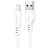 Kable USB - Acefast kabel MFI USB - Lightning 1,2m, 2,4A biały (C3-02 white) C3-02-A-L white - miniaturka - grafika 1