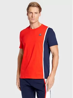 Koszulki i topy damskie - Le Coq Sportif T-Shirt 2220655 Czerwony Regular Fit - grafika 1