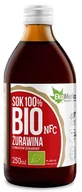 Zdrowa żywność - EkaMedica Sok Żurawina Suplement Diety BIO 250ml - - miniaturka - grafika 1