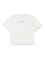Koszulki i topy damskie - Champion Damska koszulka Legacy American Classics z małym logo oversize S/S, biały, M - miniaturka - grafika 1