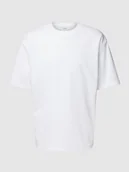 Koszulki męskie - T-shirt o kroju oversized z obniżonymi ramionami model ‘OSCAR’ - miniaturka - grafika 1