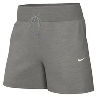 Spodenki damskie - Nike FD1409-063 W NSW PHNX FLC HR Krótkie Spodenki Damskie Dk Grey Heather/Sail Rozmiar 2XS - miniaturka - grafika 1