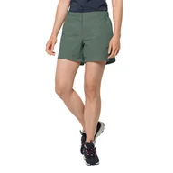 Spodenki damskie - Krótkie spodenki PACK & GO SHORT W hedge green - L - miniaturka - grafika 1