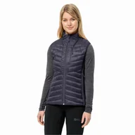 Kamizelki damskie - Damska kamizelka Jack Wolfskin ROUTEBURN PRO INS VEST W graphite - XL - miniaturka - grafika 1
