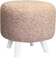 Pufy i podnóżki - Pufa ALA noga biała ROLF2 - miniaturka - grafika 1