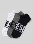 Skarpetki męskie - Krótkie skarpety z detalem z logo w zestawie 3 szt. - miniaturka - grafika 1
