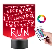 Lampy pozostałe - Lampka na Biurko Statuetka Stranger Things List - miniaturka - grafika 1