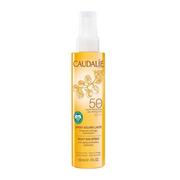 Balsamy i kremy do opalania - Caudalie Suncare Milky Sun Spray SPF50 | Spray nawilżający do opalania 150ml - miniaturka - grafika 1