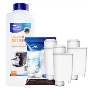 Zestaw Philips Saeco - AL-Inte+ 3szt, Uniwersalny Odkamieniacz 500ml - Akcesoria i części do ekspresów do kawy - miniaturka - grafika 1