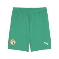 Piłka nożna - Męskie szorty Senegal 2025 PUMA Sport Green White - miniaturka - grafika 1