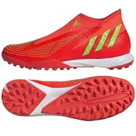 Piłka nożna - Buty adidas Predator Edge.3 Ll Tf M GV8533 czerwone pomarańcze i czerwienie - miniaturka - grafika 1