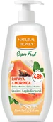 Balsamy i kremy do ciała - Balsam do ciała Naturalium Super Food Loción Papaya y Moringa 400 ml (8008970054759) - miniaturka - grafika 1