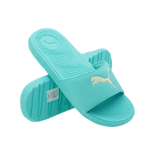 Damskie Klapki PUMA COOL CAT 2.0 SPORT WNS 39096321 – Turkusowy - Klapki i japonki damskie - miniaturka - grafika 1