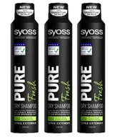 Szampony do włosów - 3X Suchy Szmapon Do Włosów Odświeżający 200Ml Syoss - miniaturka - grafika 1