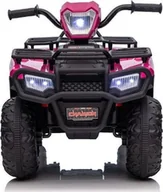 Pojazdy elektryczne dla dzieci - Lean Cars Quad Na Akumulator JC915 Różowy - miniaturka - grafika 1