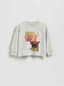 Bluzki dla niemowląt - Reserved - Bluza Bing - jasnoszary - miniaturka - grafika 1