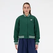 Kurtki damskie - Kurtka damska New Balance WJ41509NWG  zielona - miniaturka - grafika 1