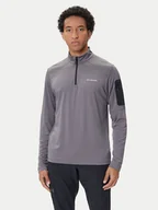 Odzież trekkingowa męska - Columbia Koszulka techniczna Tech™ 2095603 Szary Active Fit - miniaturka - grafika 1