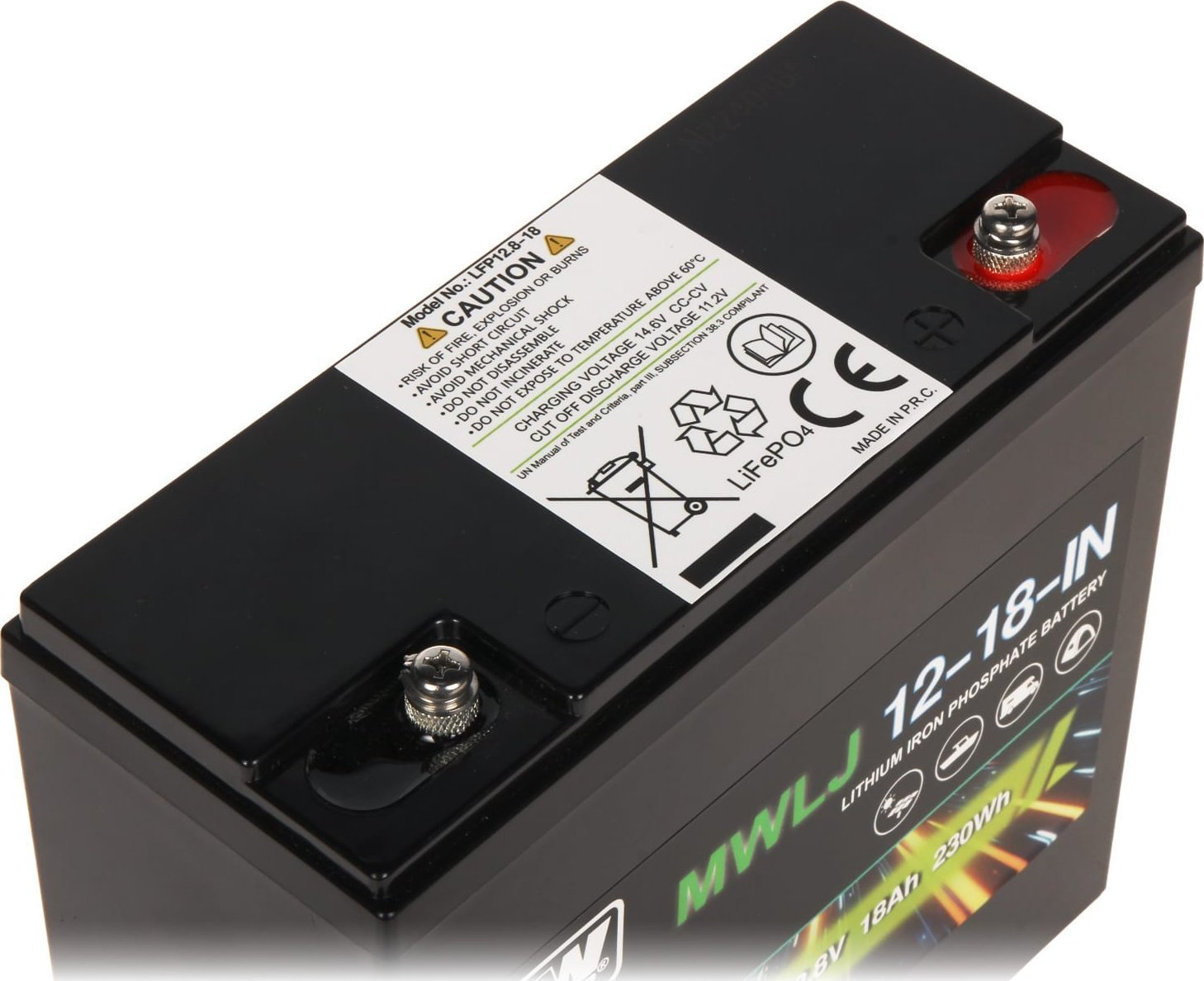 AKUMULATOR 12.8V/18AH/LIFEPO4-MWLJ MW Power